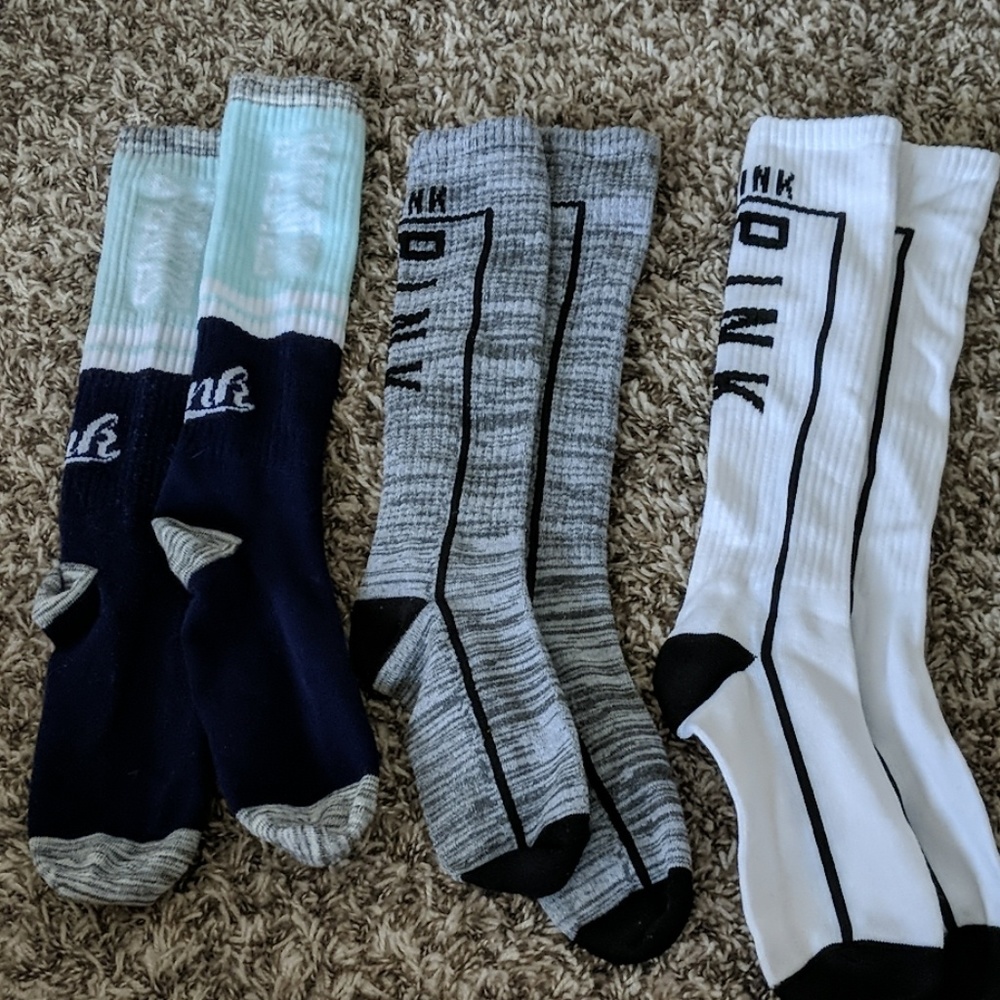 Pink socks (3 sets)